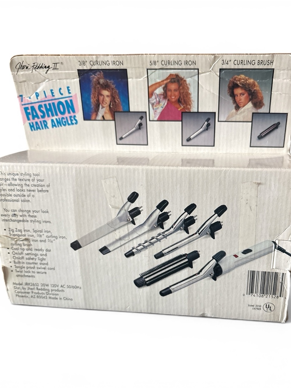 Jherl Redding Vintage NIB 7-Piece Fashion Hair Angles Set - Silver - Picture 3 of 4